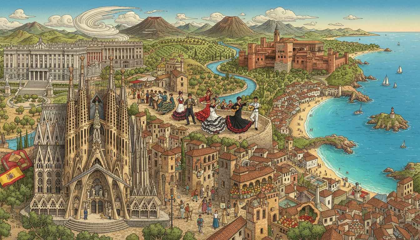 most popular places in spain to visit