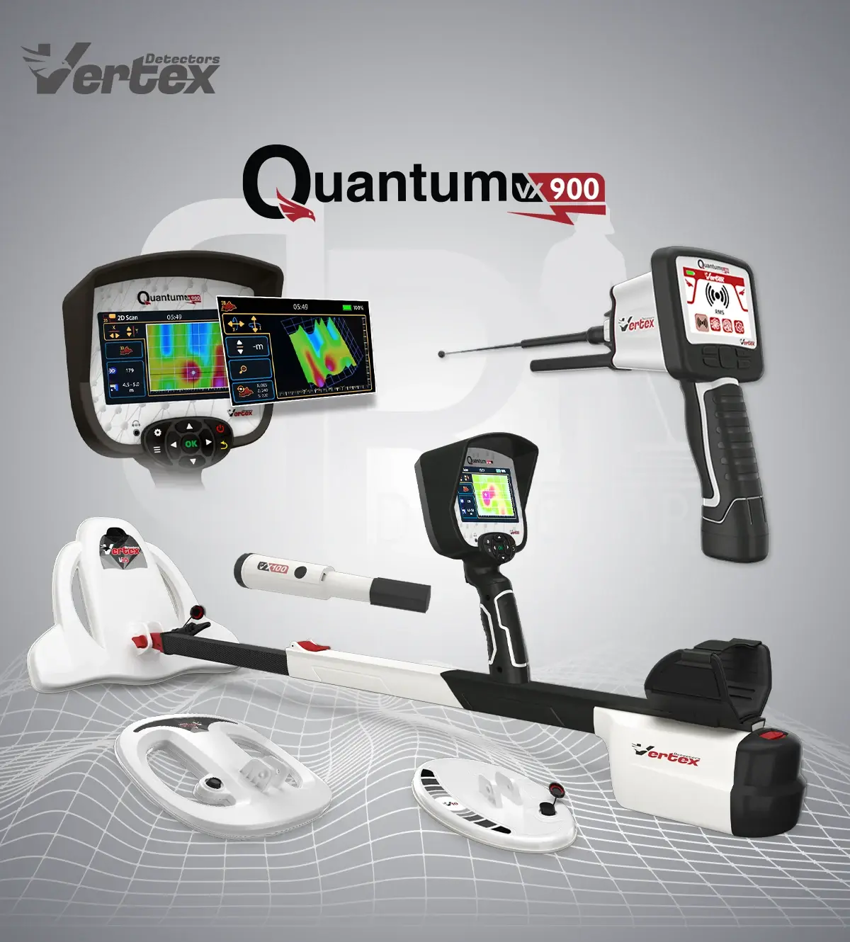 Quantum VX900 Gold Detector for Accurate Detection