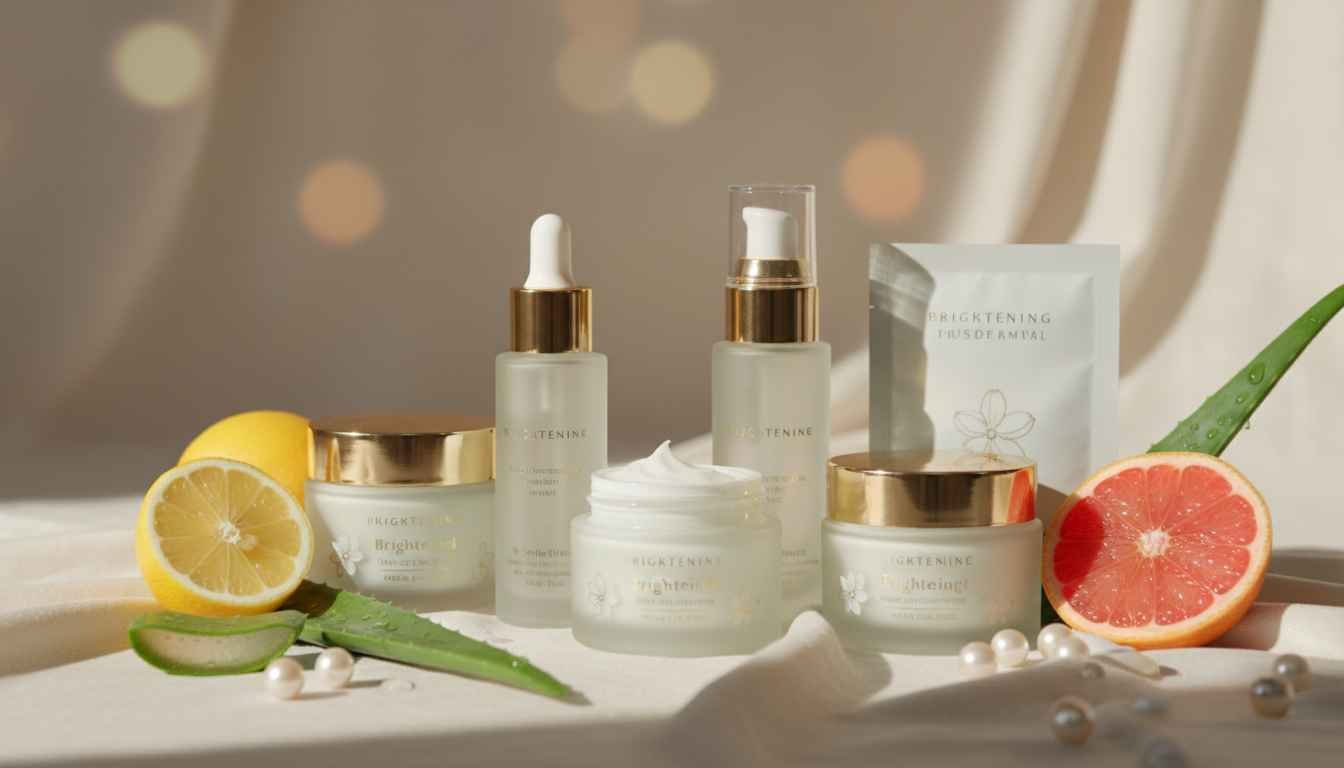 skincare products for brightening